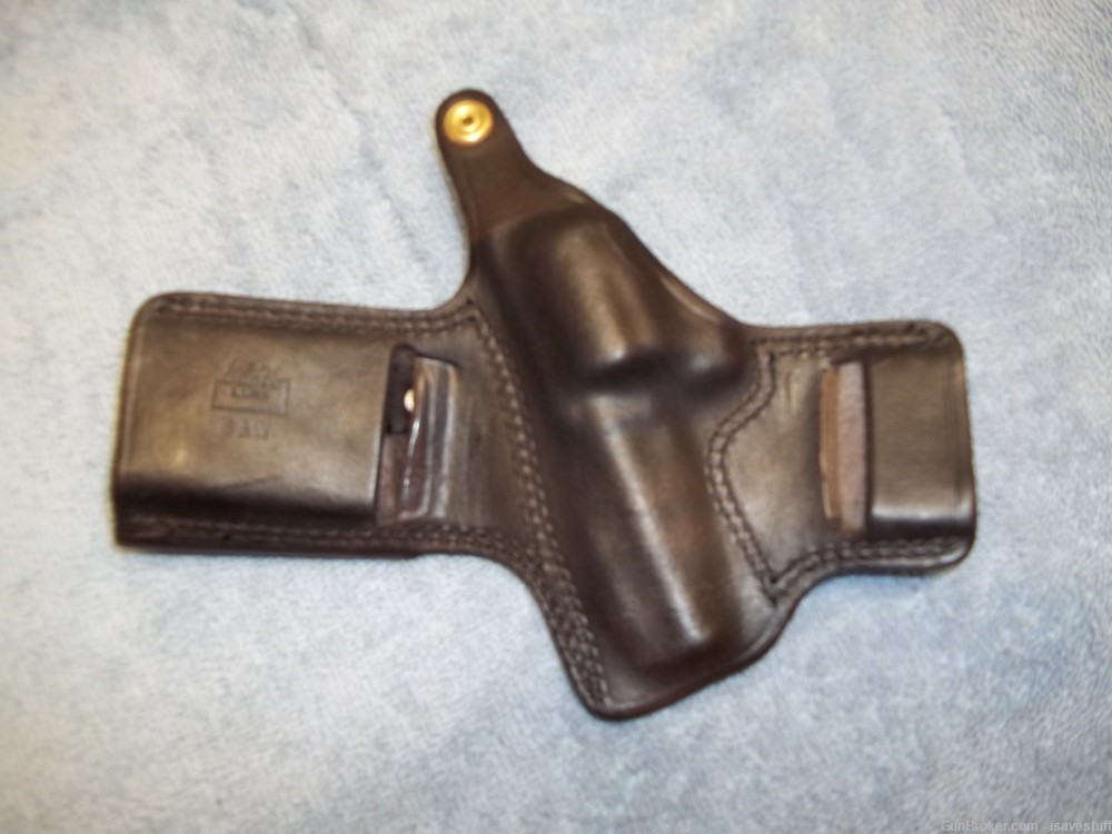 S&W 36 Taurus 85 HOLY GRAIL? NOS Desantis SHELLHAMMER SPECIAL R/H Holster -img-7