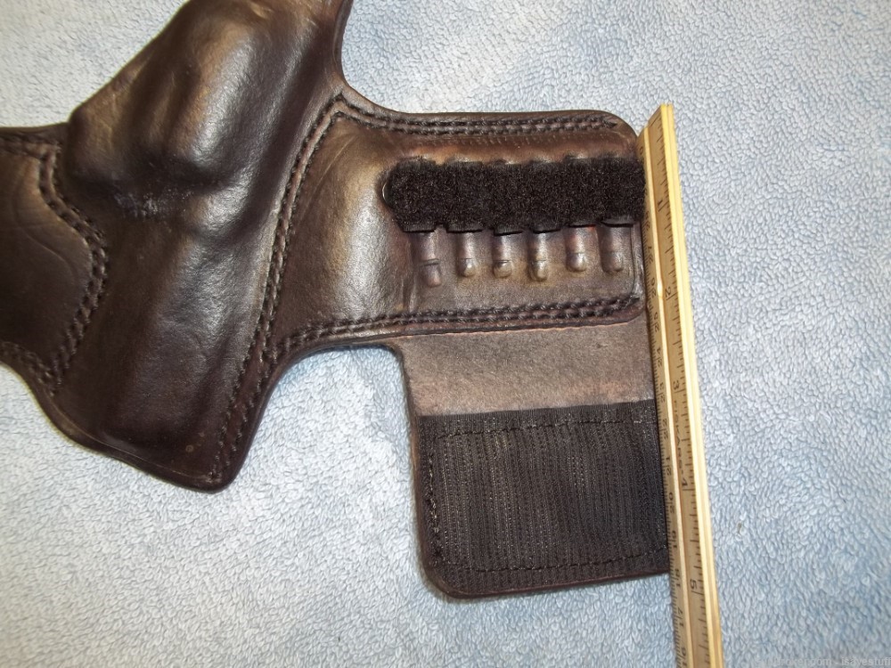 S&W 36 Taurus 85 HOLY GRAIL? NOS Desantis SHELLHAMMER SPECIAL R/H Holster -img-3