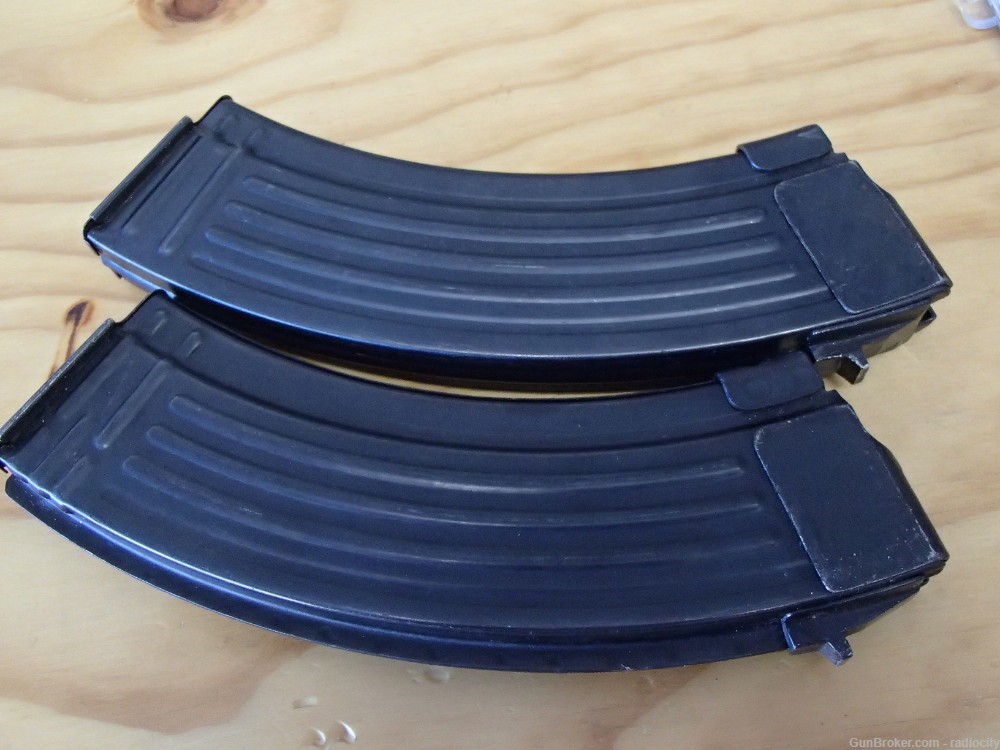 TWO All Steel SKS 7.62 magazines 30 rounds-img-1