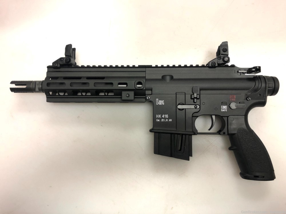 HK 81000404 HK416 Pistol .22 LR 8.50" 10Rd NO CC FEES-img-0