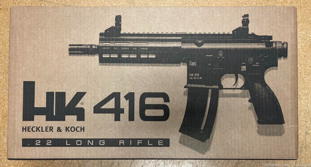 HK 81000404 HK416 Pistol .22 LR 8.50" 10Rd NO CC FEES-img-3