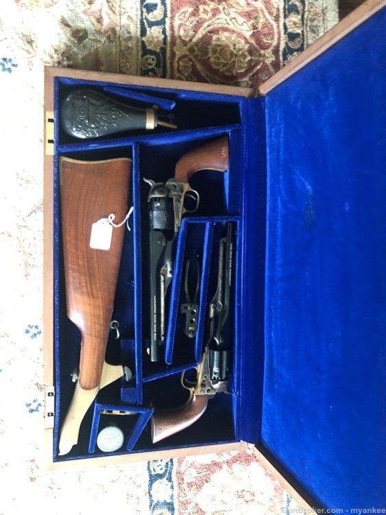 Colt 1860 Army’s Cased Commemorative  Set Reduced Price-img-0