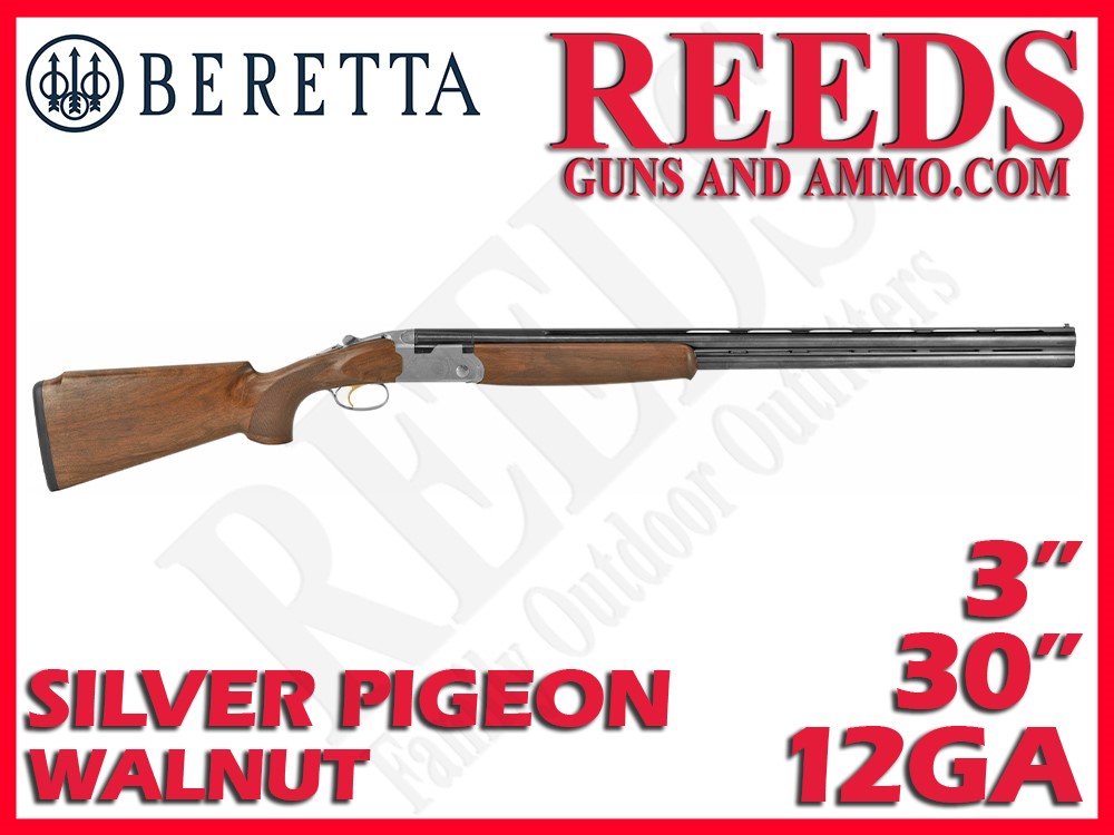Beretta 686 Silver Pigeon I Vittoria Walnut 12 Ga 3in 30in-img-0