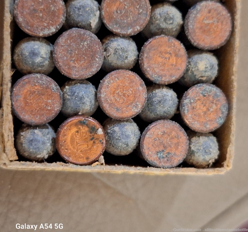 (49) rounds 30 long Rim Fire U.S Cartridge Co. in Original box-img-9