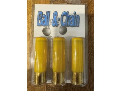 20 ga .20 Gauge Ball & Chain 2 3/4” exotic ammo 3 pack no CC Fees