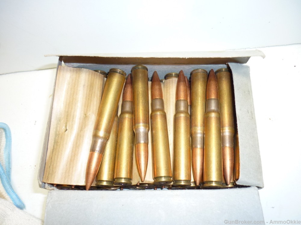 50rd - 8x57 EGYPTIAN - 8mm Mauser 7.9 - Rasheed Hakim - ORIGINAL EGYPT AMMO-img-4