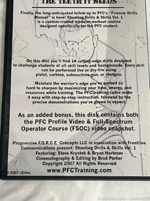 Progressive F.O.R.C.E. Concepts PFC Shooting Drills & Skills Vol. 1 DVD -img-1