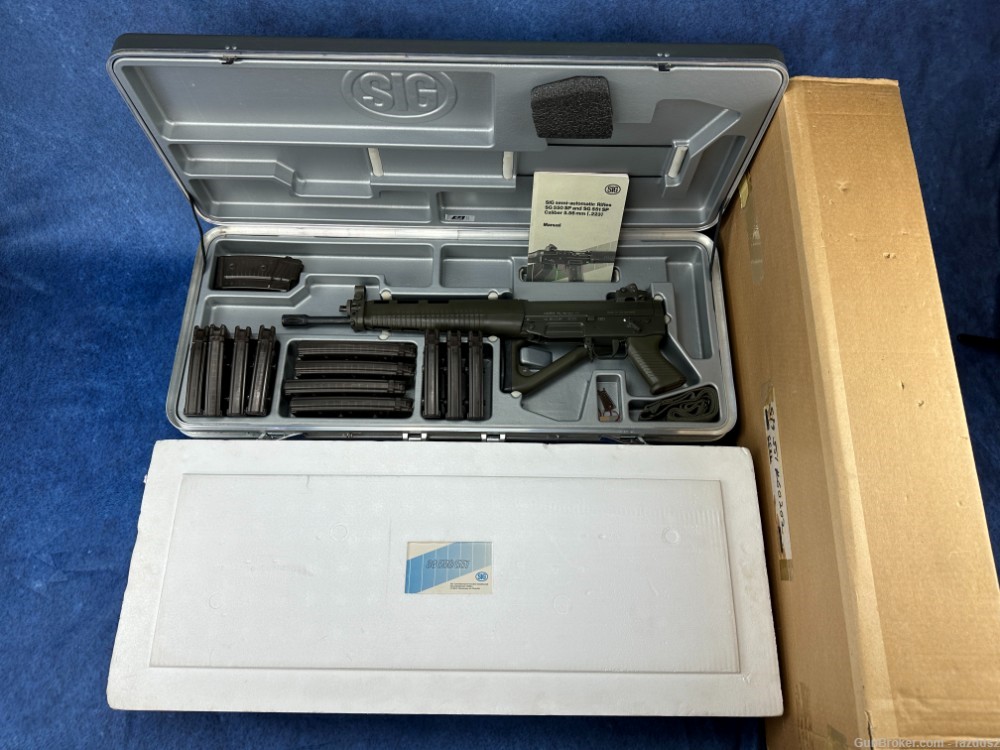 TIME CAPSULE Sig 551-2 SP Pre-Ban with Meili case and original shipping box-img-0