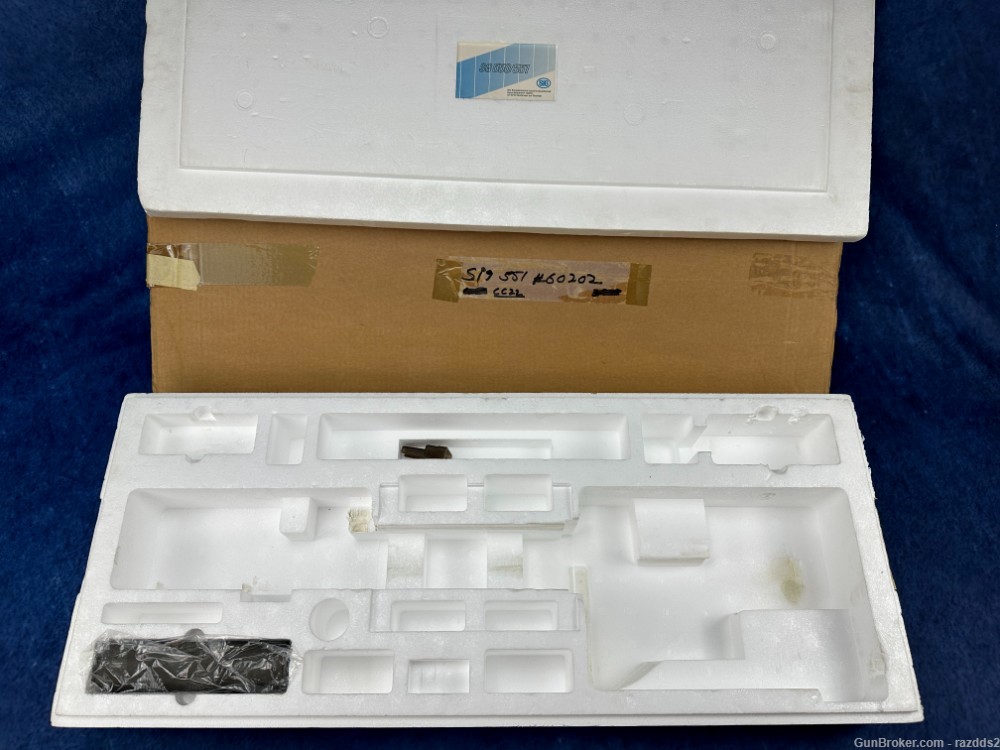 TIME CAPSULE Sig 551-2 SP Pre-Ban with Meili case and original shipping box-img-15