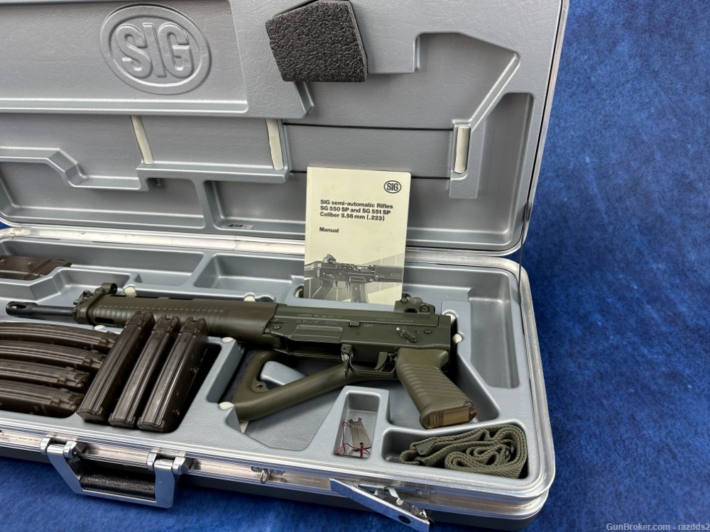 TIME CAPSULE Sig 551-2 SP Pre-Ban with Meili case and original shipping box-img-2