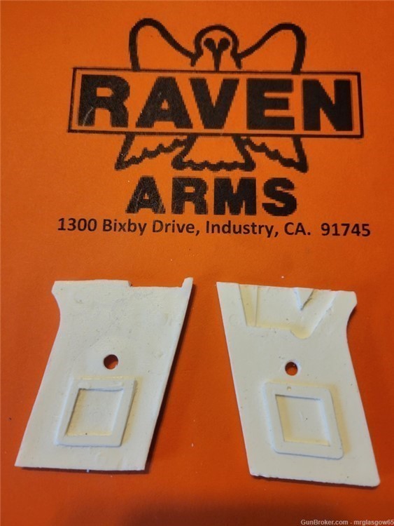 Raven / Phoenix Arms MP25, MP-25, P25, P-25 Faux Grooved Grips (Sliding Saf-img-2