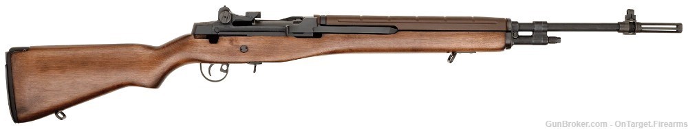 Springfield M1A 22in .308, walnut stock, 10rd mag, zip case-img-0