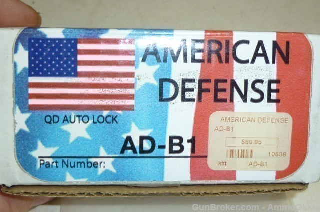 American Defense - ADB1 Modular Base - AD B1 - QD - PVS-14-img-1