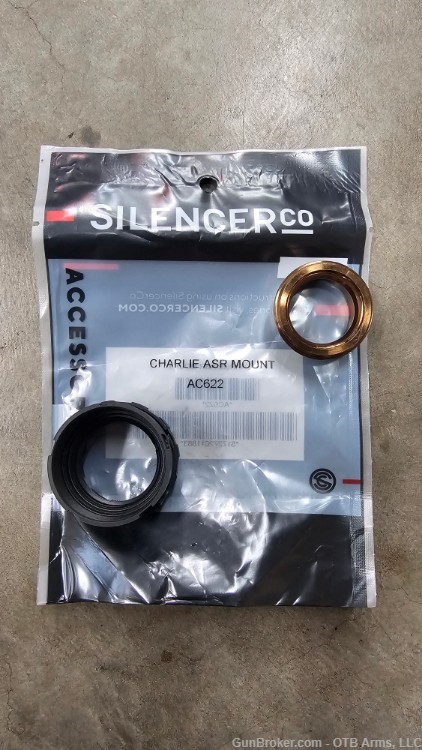 SilencerCo Charlie ASR Mount - Saker / Chimera / Omega 36M-img-0