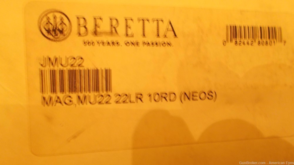 [2] Beretta NEO U22 Magazines  22lr 10rd #JM22 Factory OEM NOS-img-13