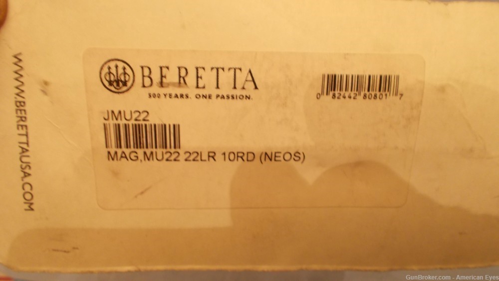 [2] Beretta NEO U22 Magazines  22lr 10rd #JM22 Factory OEM NOS-img-7