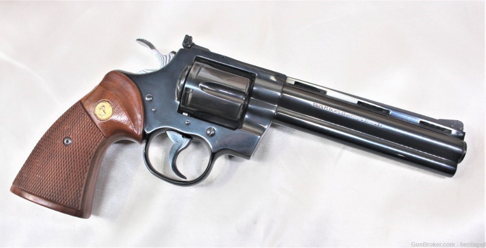 Colt Python .357 Magnum 6" Revolver 1980 H012111-img-1
