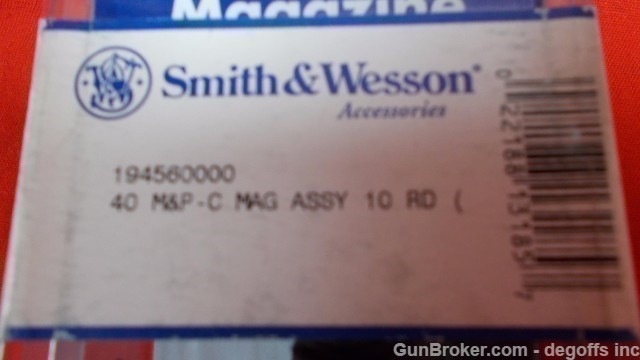 Smith&Wesson MAG M&P40C 10rd 40sw #19456-img-3