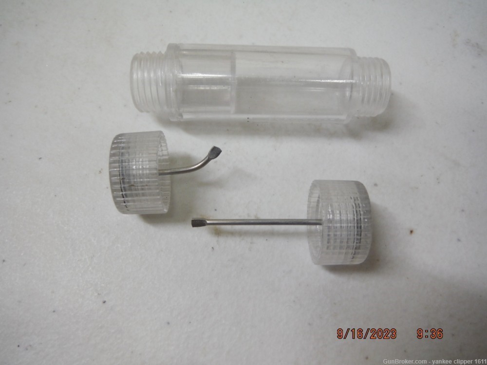 US Military M14 Oiler Oil Bottle - M14 Lubricant Case 7790995 New Original-img-1