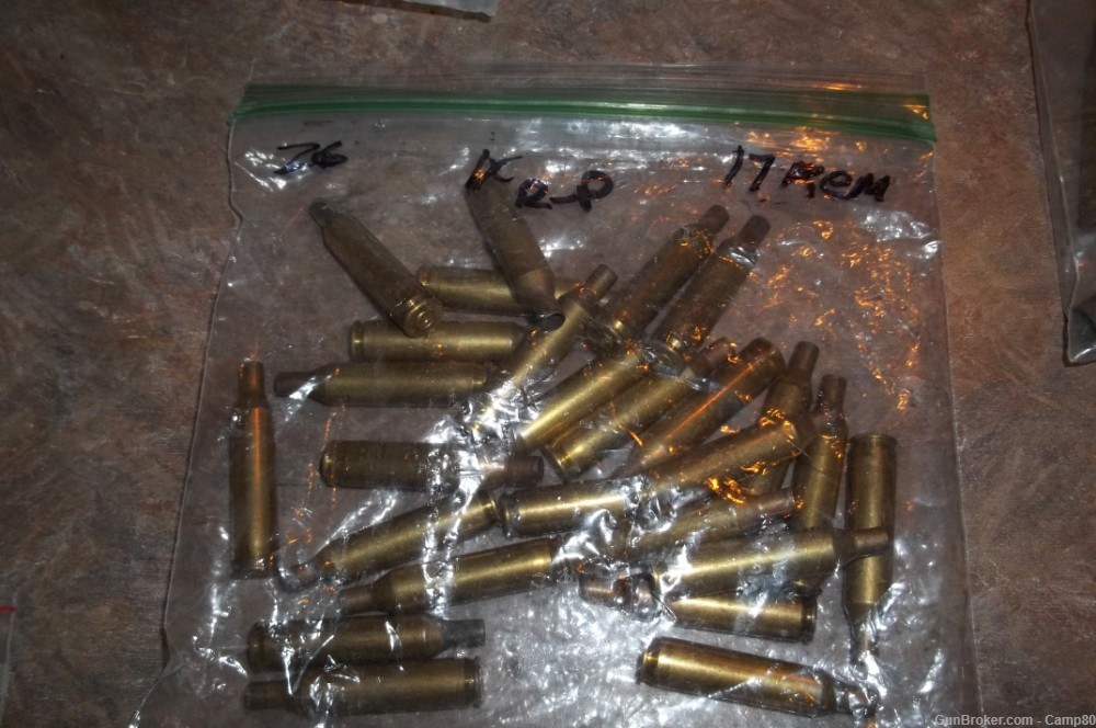 17 Remington, Once Fired Remington Brass, 26ct-img-0