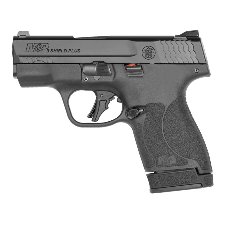 Smith & Wesson M&P9 Shield Plus 9MM Pistol 3.125 Black 13248-img-1