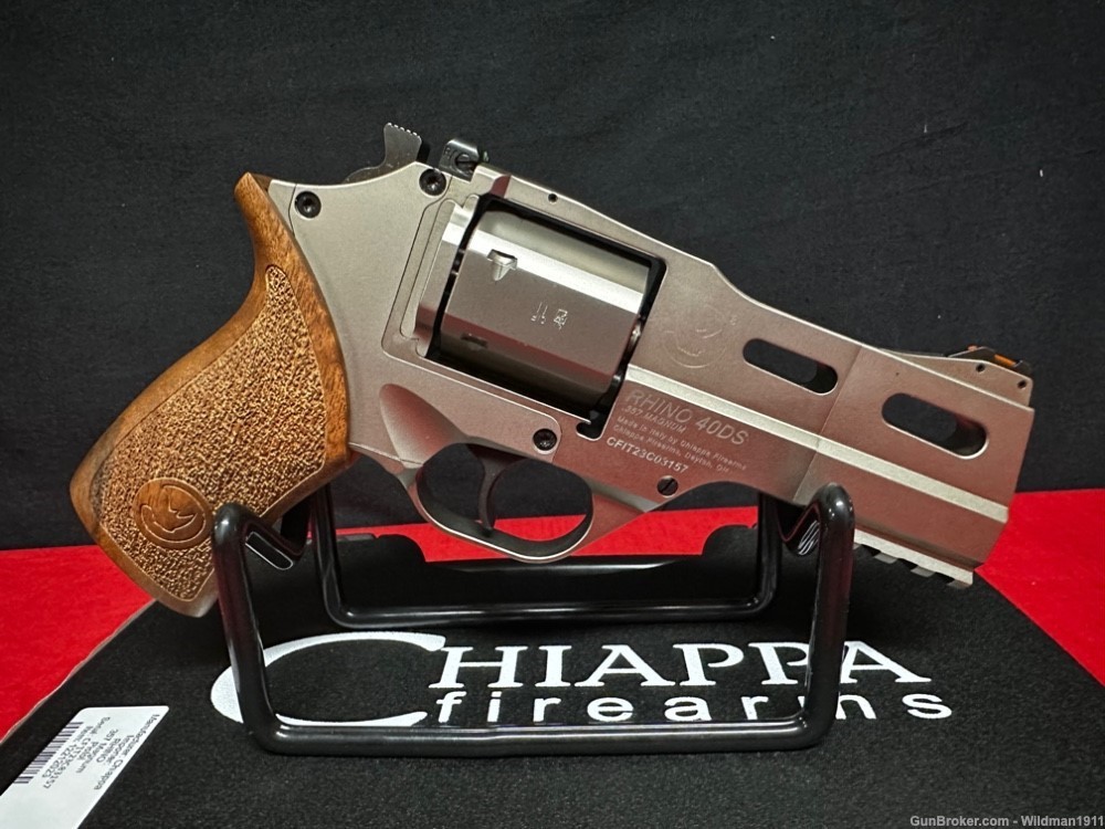 Chiappa Firearms CF340245 Rhino 40SAR *CA Compliant 357 Mag 6rd 4"-img-1