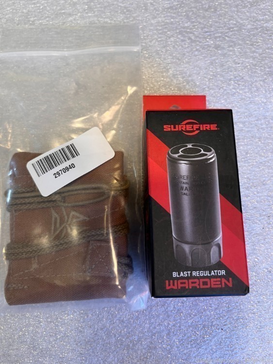 Surefire Warden Kit Deflector and Burn Proof Gear Cover All NEW and FDE-img-3