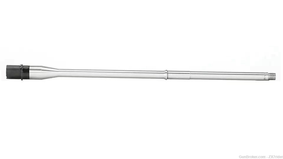 AR-10 22" .22-250 Stainless Steel Light-Weight Profile Barrel 1:14 Twist-img-0