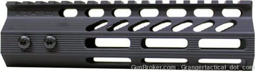 Guntec USA Ultra Light Handguard 7" M-Lok Black GT-7MLK-O MLOK Forend-img-0