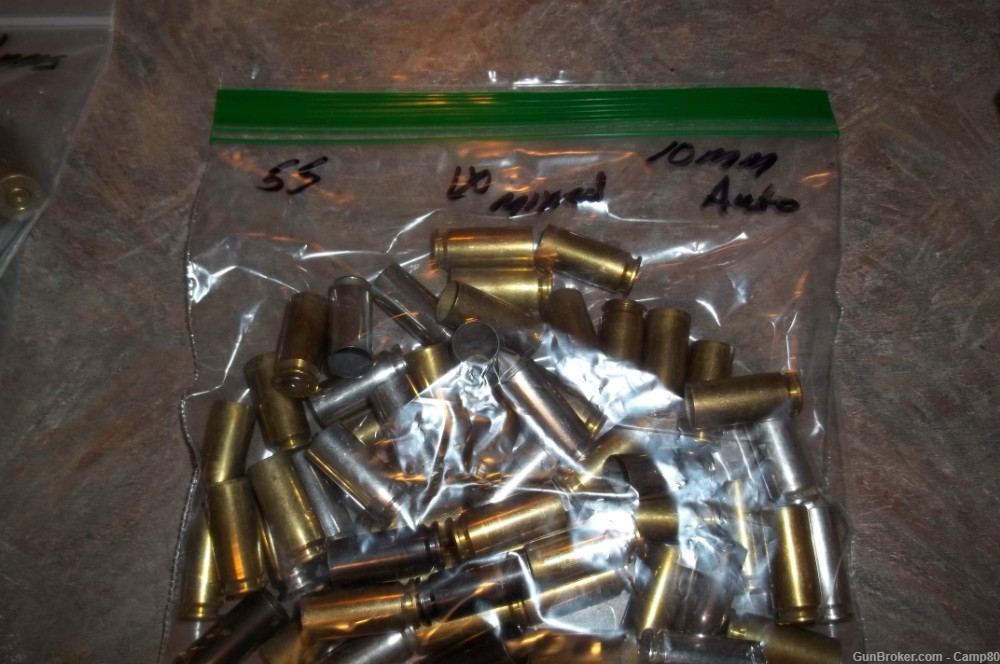 10mm Auto, Once Fired Brass, 55ct-img-0