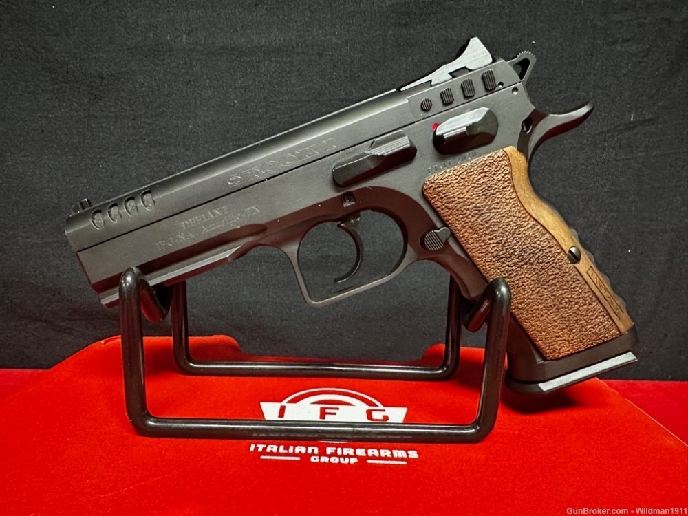 Tanfoglio IFG Tfstocki9 Defiant Stock I 9MM Luger Caliber With 4.50"-img-1