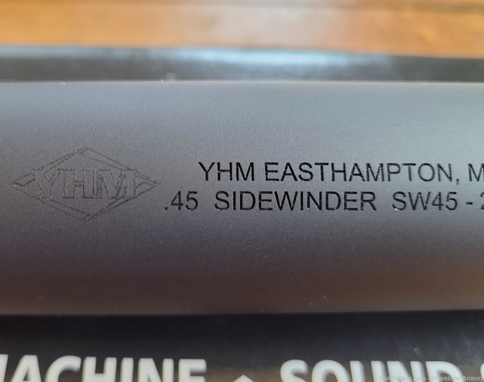 YHM Sidewinder 45 ACP Suppressor SW45 .578 x 28 Yankee Hill Silencer-img-6