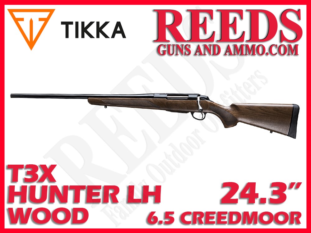 Tikka T3X Hunter Left Hand 6.5 Creedmoor 24.3in JRTXA382L-img-0