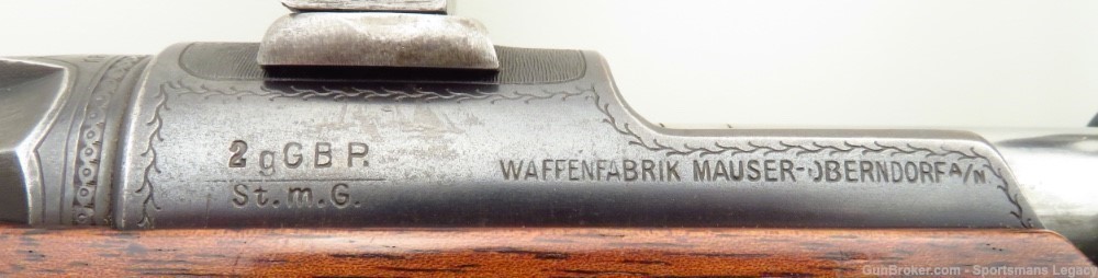 Kurz Mauser 98 8x51, 20-inch Krupp, integral rib, strong bore, layaway-img-15