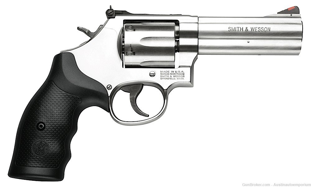 SMITH & WESSON 164222 Model 686 357 MAG or 38 SPL+P SS 4.12" 6 SHOT IL -img-0