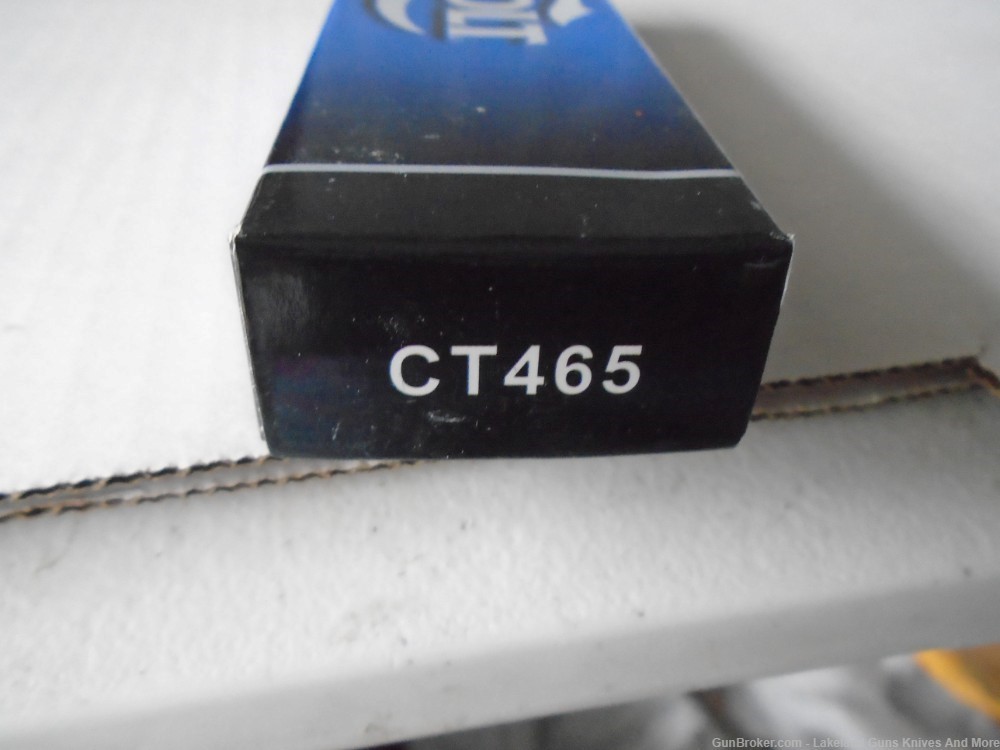 Unicorn Rare NIB COLT CT465 2 Tone Titanium Coated Stiletto LockBlade Knife-img-17