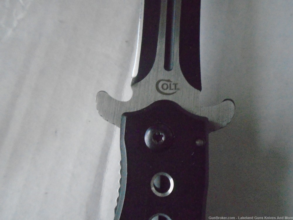 Unicorn Rare NIB COLT CT465 2 Tone Titanium Coated Stiletto LockBlade Knife-img-15