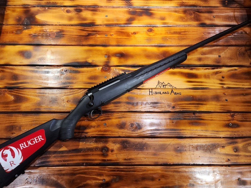 Ruger American  .270 Rifle Stnd 22" Blk Synth Stk, Model Number: 6902 -img-0