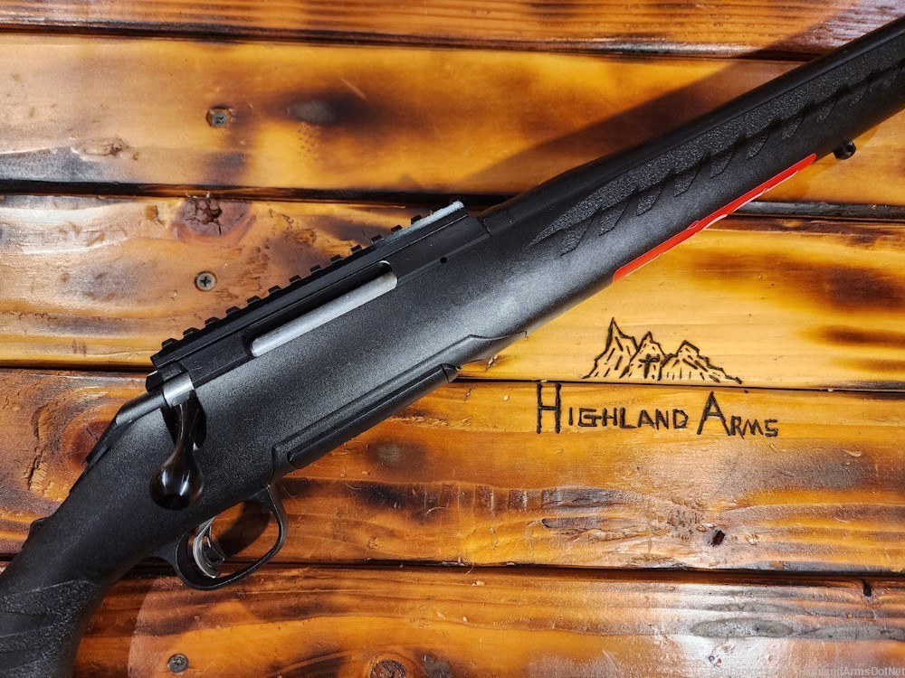 Ruger American .243 Rifle Stnd 22" Blk Synth Stk, Model Number: 6904 -img-1