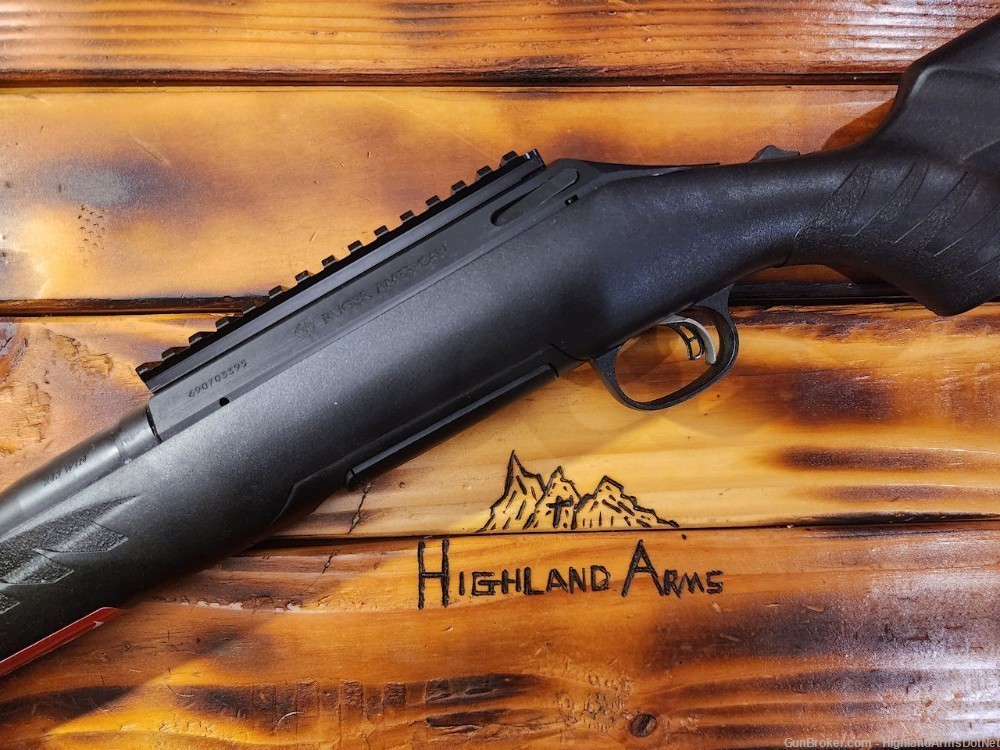 Ruger American .243 Rifle Stnd 22" Blk Synth Stk, Model Number: 6904 -img-3
