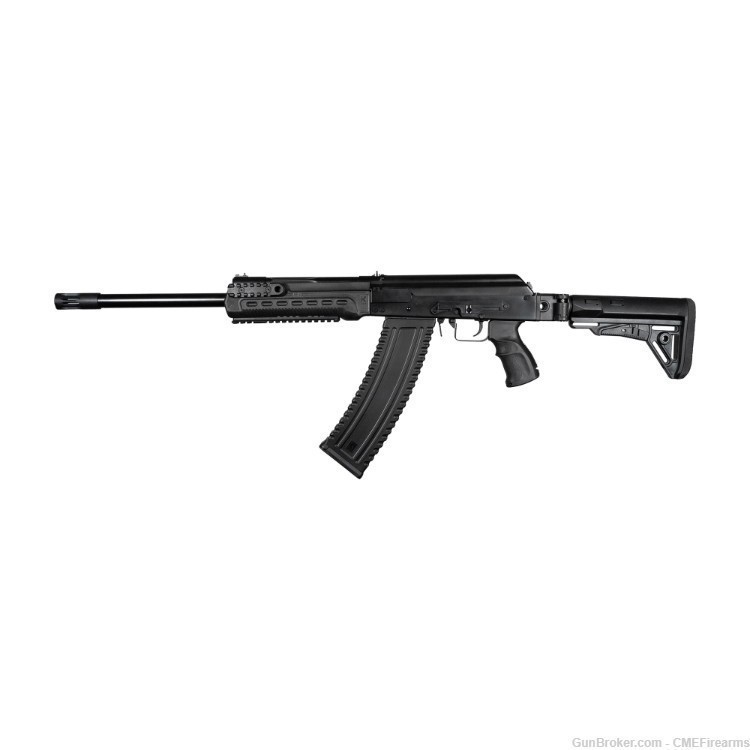 Kalashnikov USA KS-12TSF Tactical Semi-Auto 12ga Shotgun - Black | 10rd mag-img-0