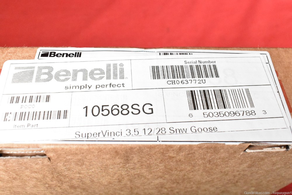 Benelli Super Vinci Snow Goose 12 GA 28" 10RD Optifade Super-Vinci 10568SG-img-7
