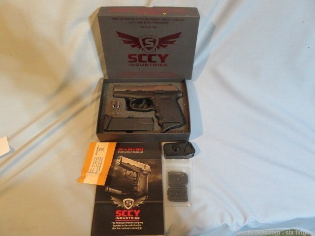 SCCY Industries CPX-2, 2-10 rd. mags., 9mm-img-0