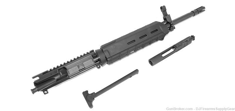AR-15 5.56mm Fluted 16" Complete Upper Receiver w/ YHM Sight MOE & VORTEX  -img-0