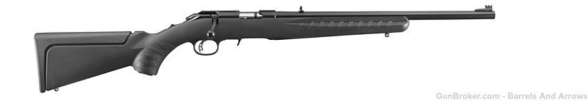 Ruger 8323 American Compact Bolt Action Rifle 22 WMR, RH, 18 in, Satin -img-0