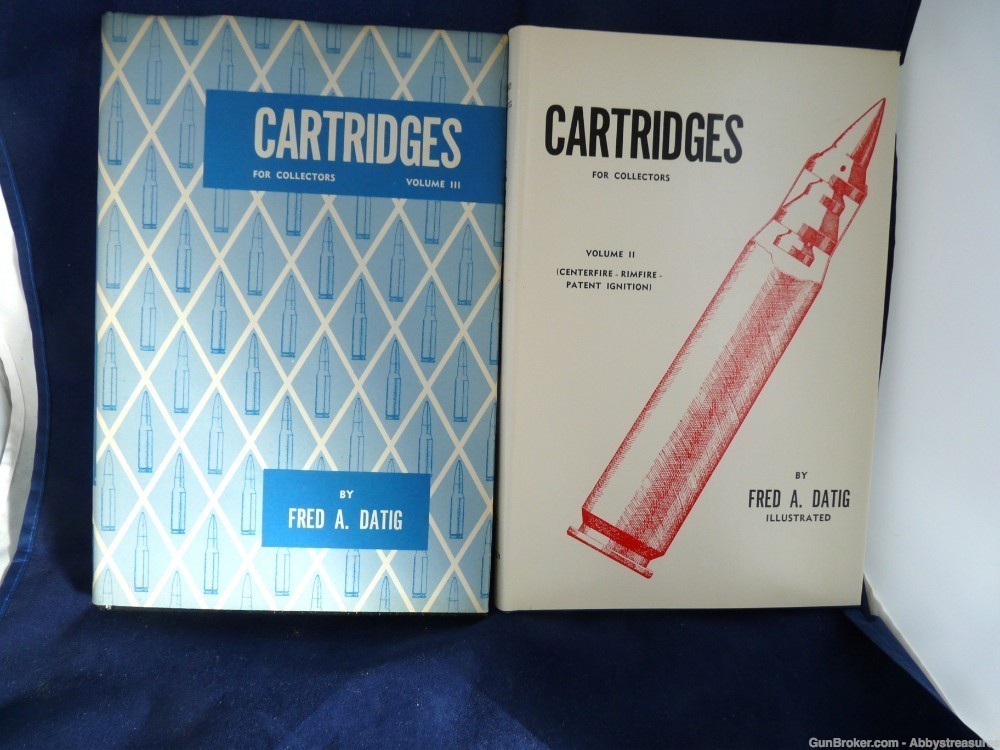 3 Cartridges Collectors Datig books Vol I II III sporting military referenc-img-2