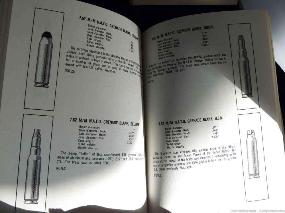 3 Cartridges Collectors Datig books Vol I II III sporting military referenc-img-3
