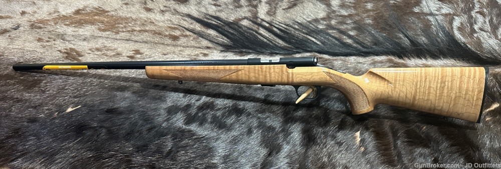NEW LIMITED EDITION BROWNING T-BOLT SPORTER MAPLE 22LR GREAT WOOD STOCK -img-2