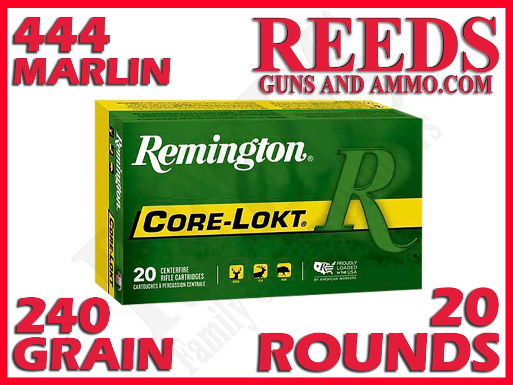 Remington Core-Lokt 444 Marlin SP 240 Grain 29475-img-0