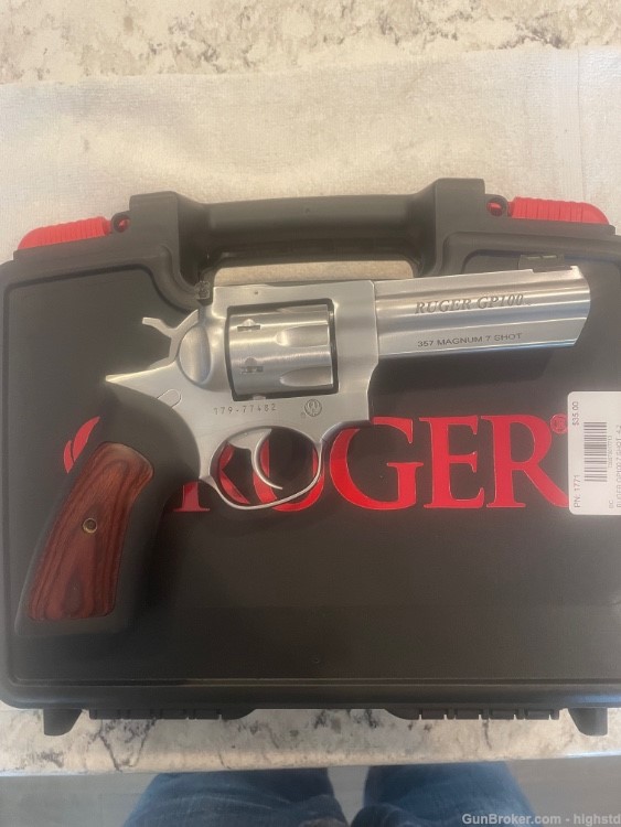 Ruger GP100, 357 Mag, 4 Inch, 7 Shot, GREAT Trigger -img-2